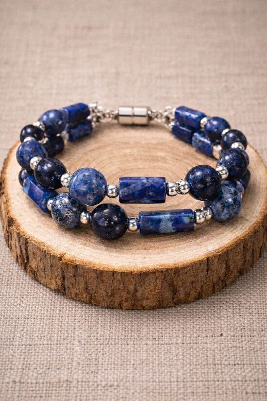 Dabīgo pērļu rokassprādze "Pāva Elegance"